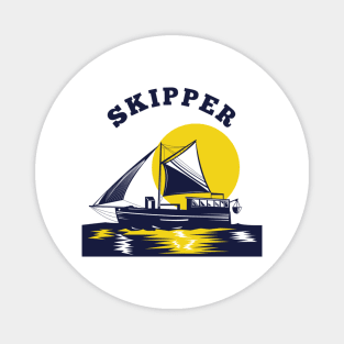 Skipper Boating Apparel Magnet